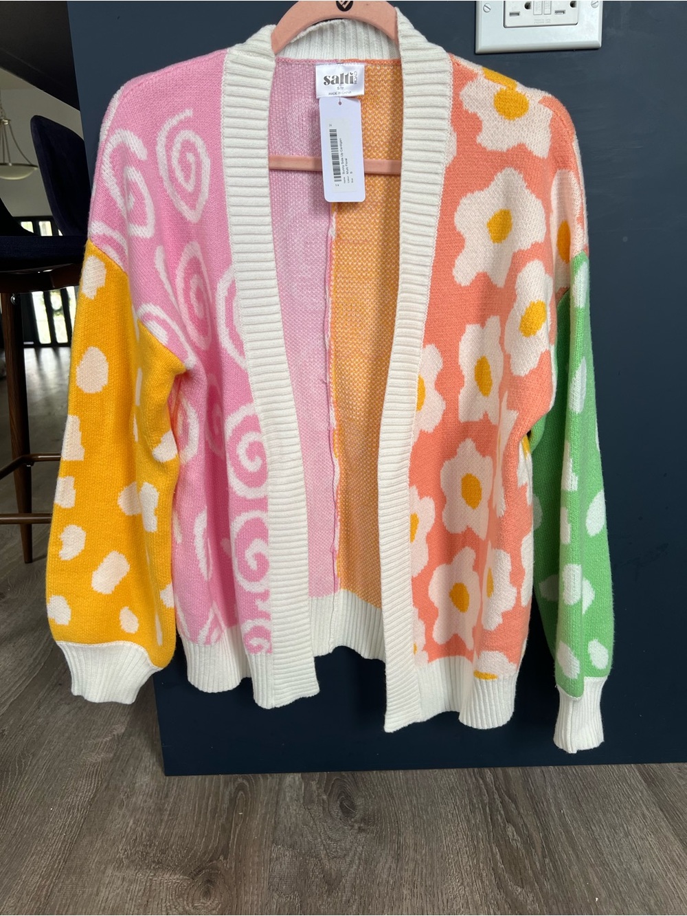 Sunny Side Up Cardigan (NWT) Multi Floral, Small - Picture 5 of 16